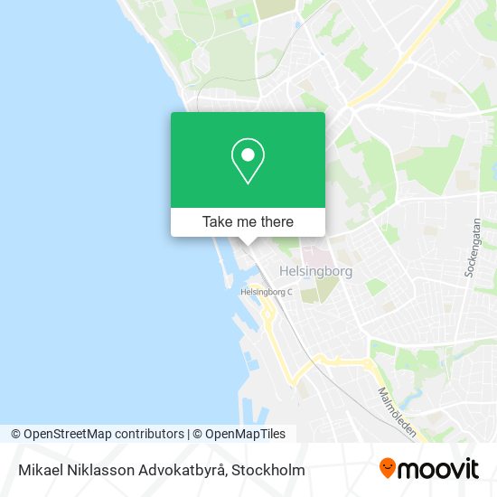 Mikael Niklasson Advokatbyrå map