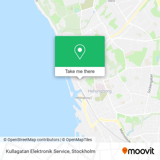 Kullagatan Elektronik Service map