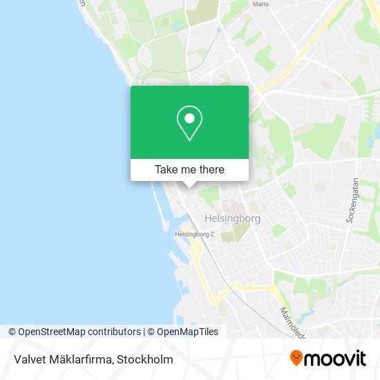 Valvet Mäklarfirma map