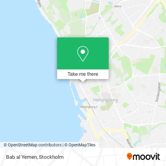 Bab al Yemen map