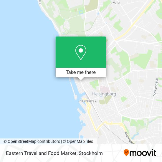 Eastern Travel and Food Market map