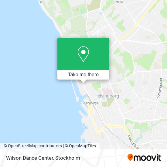 Wilson Dance Center map