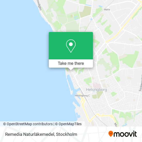 Remedia Naturläkemedel map