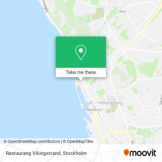 Restaurang Vikingstrand map