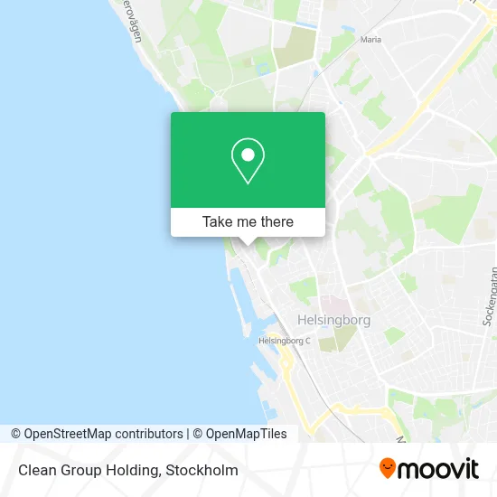Clean Group Holding map