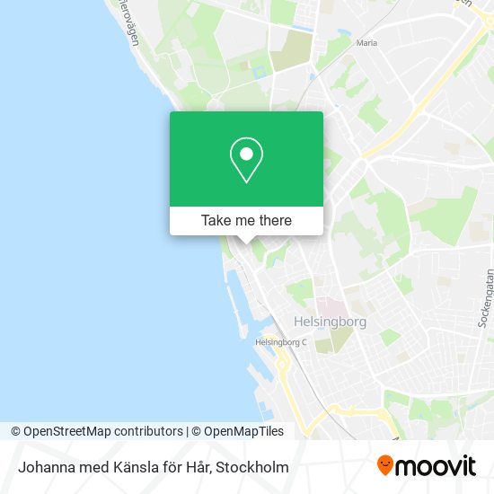 Johanna med Känsla för Hår map