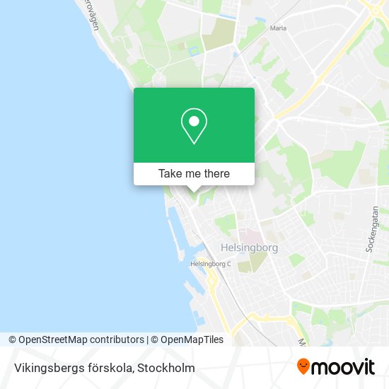 Vikingsbergs förskola map