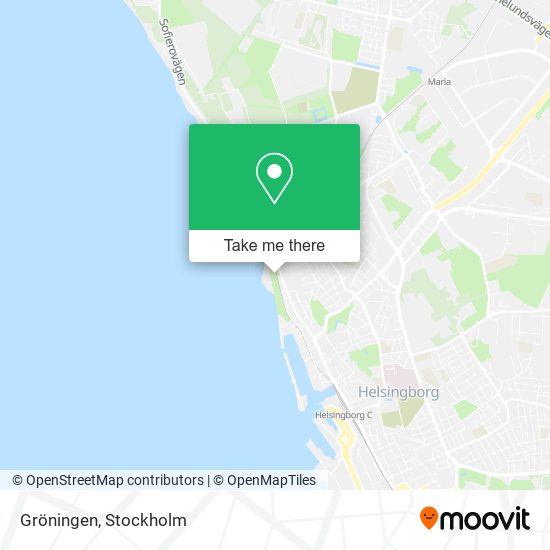 Gröningen map