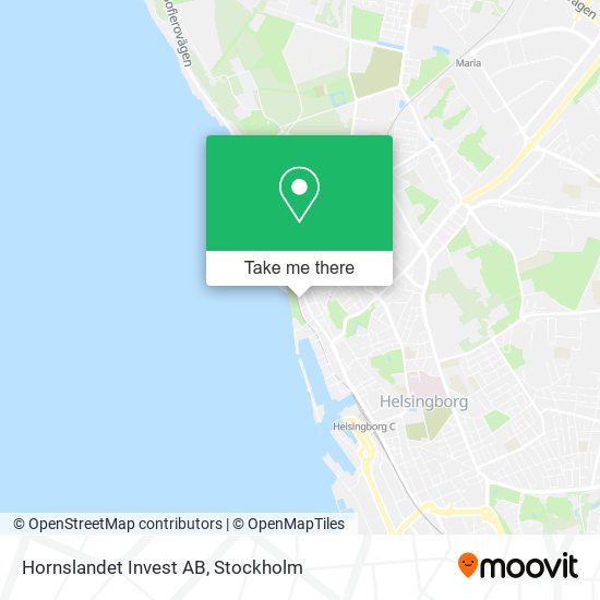 Hornslandet Invest AB map