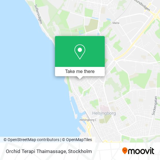 Orchid Terapi Thaimassage map