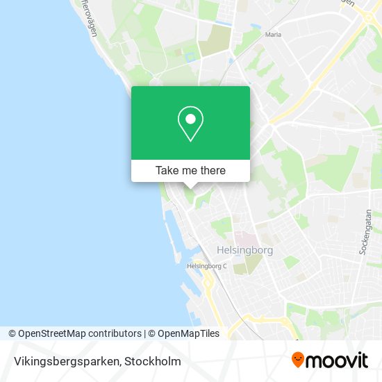 Vikingsbergsparken map