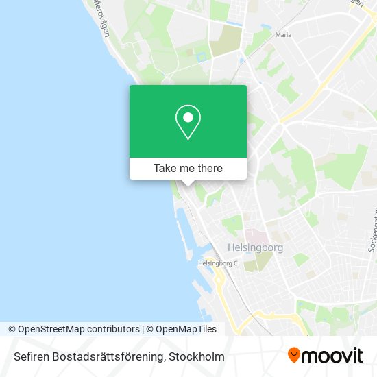 Sefiren Bostadsrättsförening map