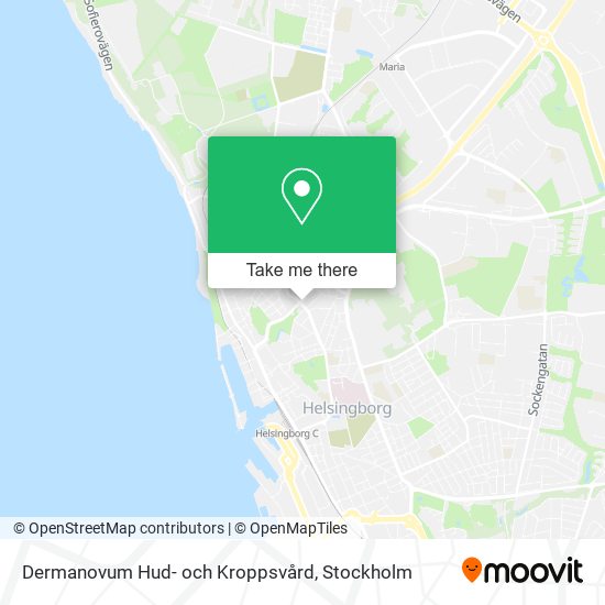 Dermanovum Hud- och Kroppsvård map