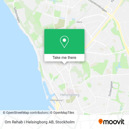 Om Rehab i Helsingborg AB map