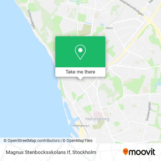 Magnus Stenbocksskolans If map