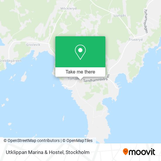 Utklippan Marina & Hostel map