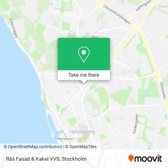 Råå Fasad & Kakel VVS map