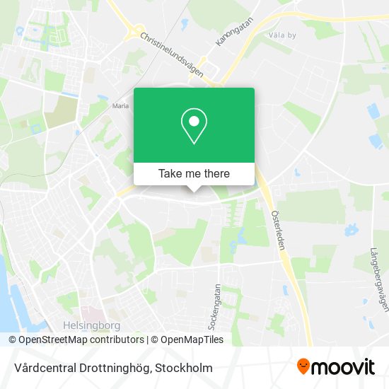 Vårdcentral Drottninghög map