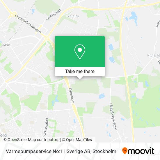 Värmepumpsservice No:1 i Sverige AB map