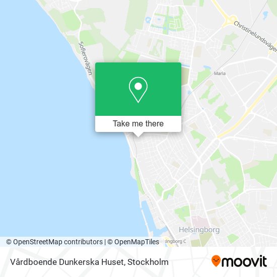 Vårdboende Dunkerska Huset map