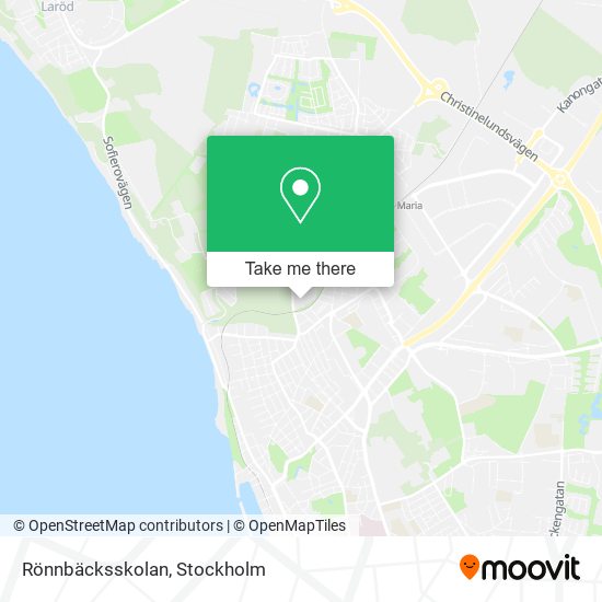 Rönnbäcksskolan map