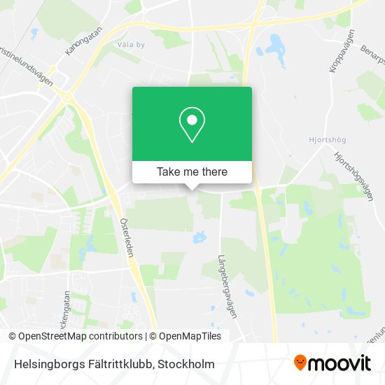 Helsingborgs Fältrittklubb map