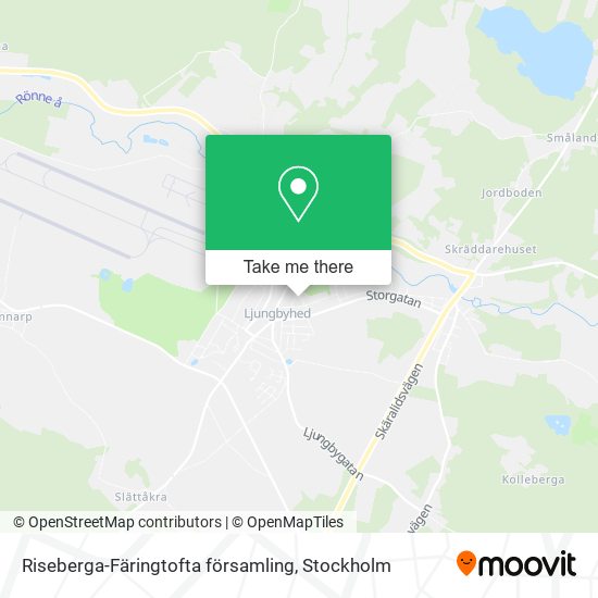 Riseberga-Färingtofta församling map