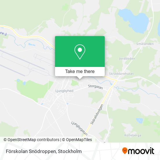 Förskolan Snödroppen map