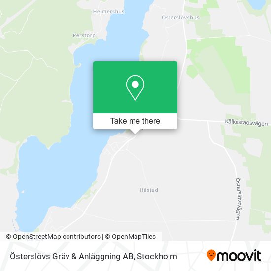 Österslövs Gräv & Anläggning AB map