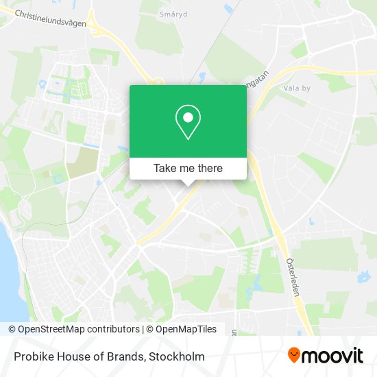 Probike House of Brands map