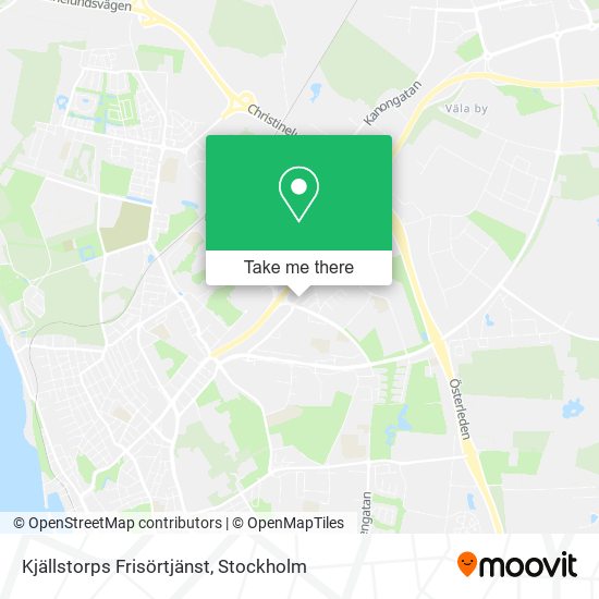 Kjällstorps Frisörtjänst map