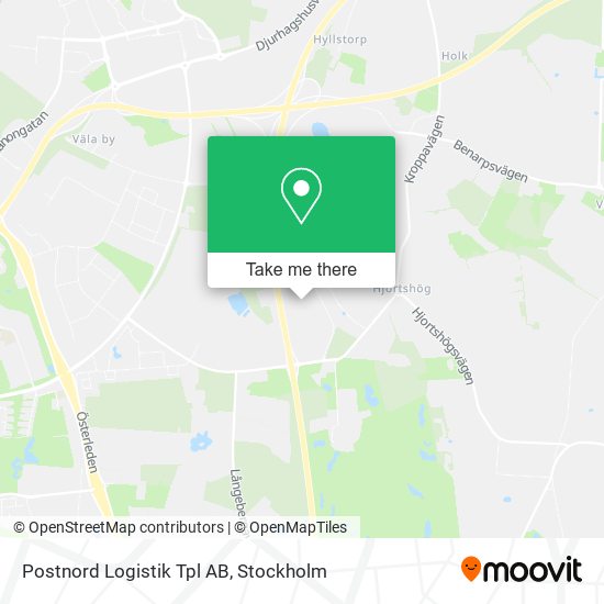 Postnord Logistik Tpl AB map