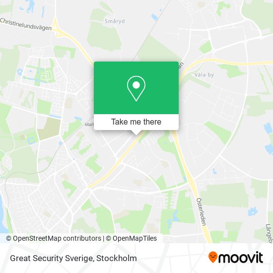 Great Security Sverige map