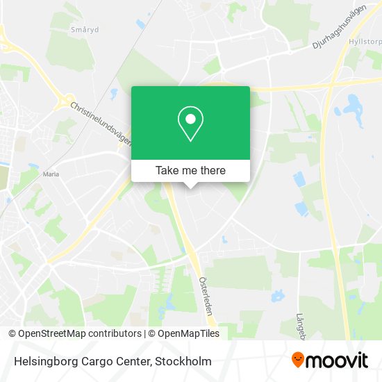 Helsingborg Cargo Center map