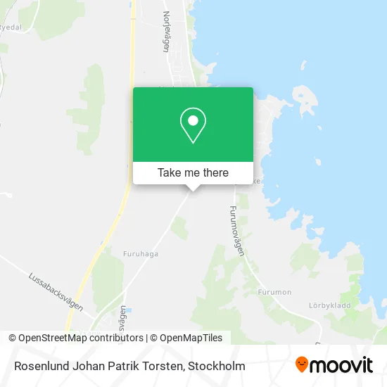 Rosenlund Johan Patrik Torsten map