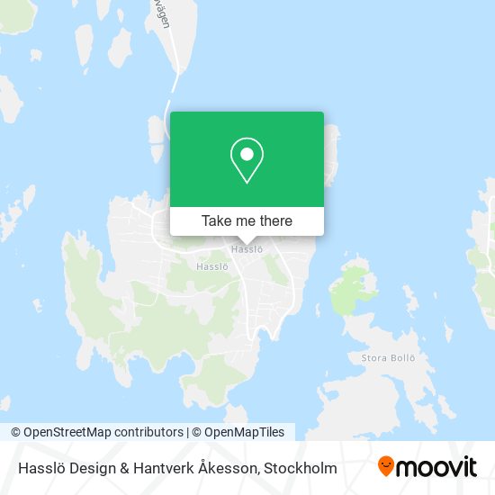 Hasslö Design & Hantverk Åkesson map