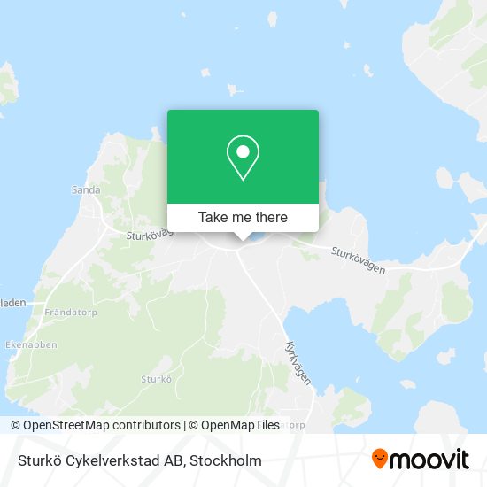 Sturkö Cykelverkstad AB map