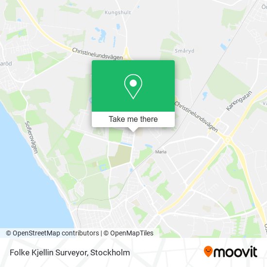 Folke Kjellin Surveyor map