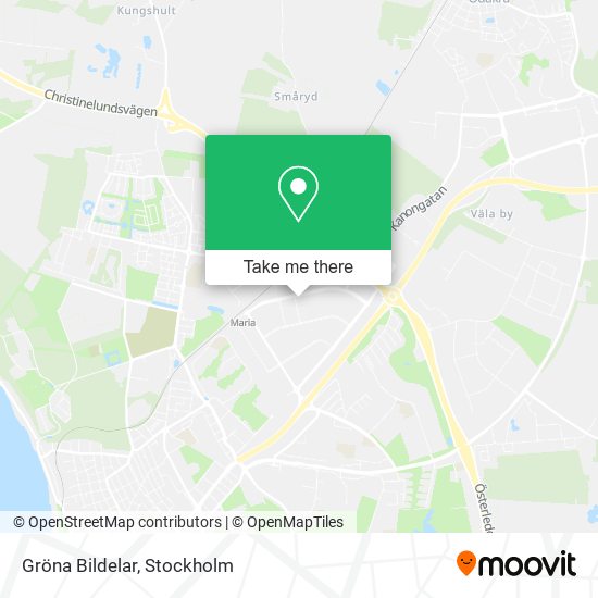 Gröna Bildelar map