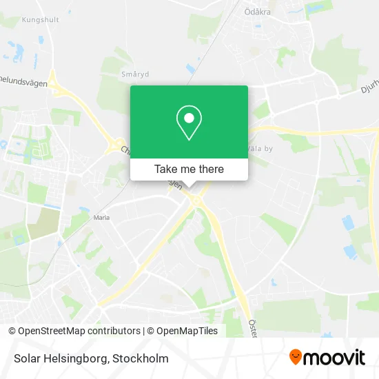 Solar Helsingborg map