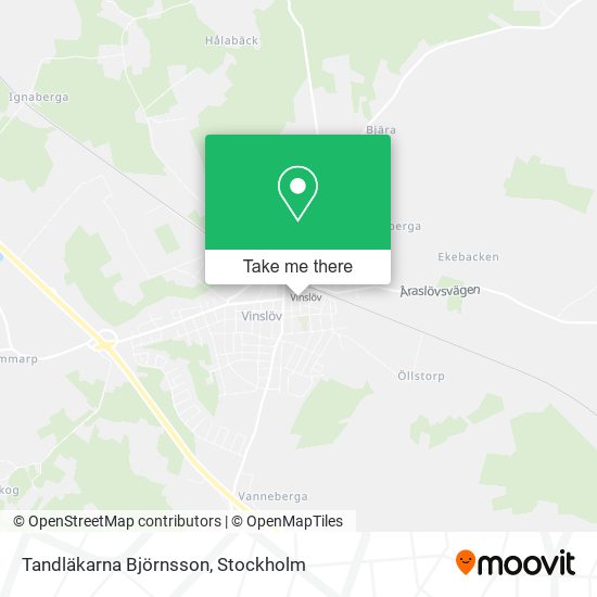 Tandläkarna Björnsson map