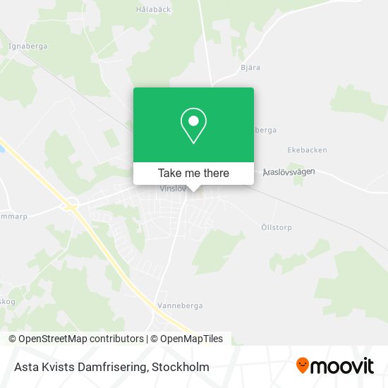 Asta Kvists Damfrisering map