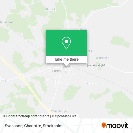 Svensson, Charlotte map