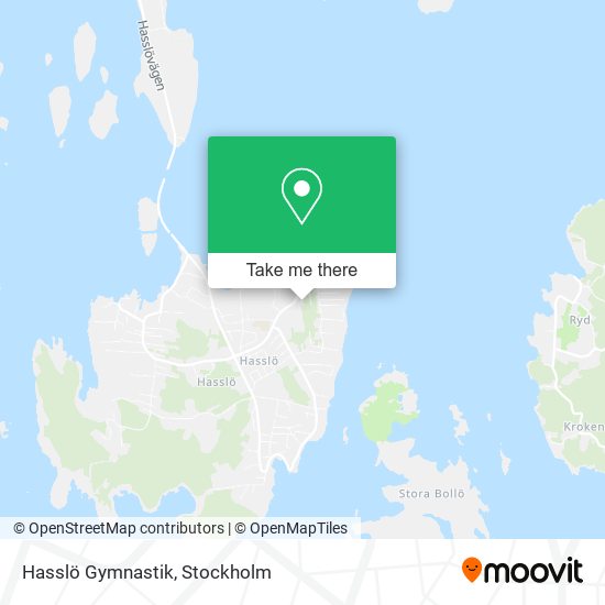 Hasslö Gymnastik map