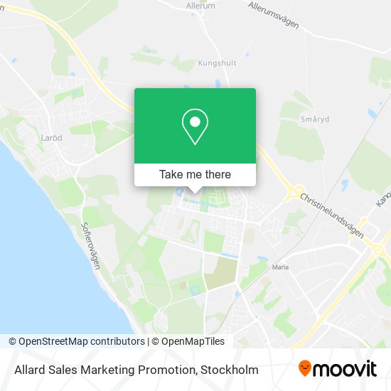 Allard Sales Marketing Promotion map
