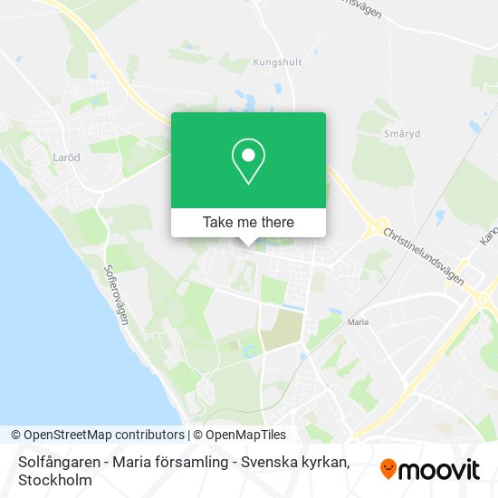 Solfångaren - Maria församling - Svenska kyrkan map