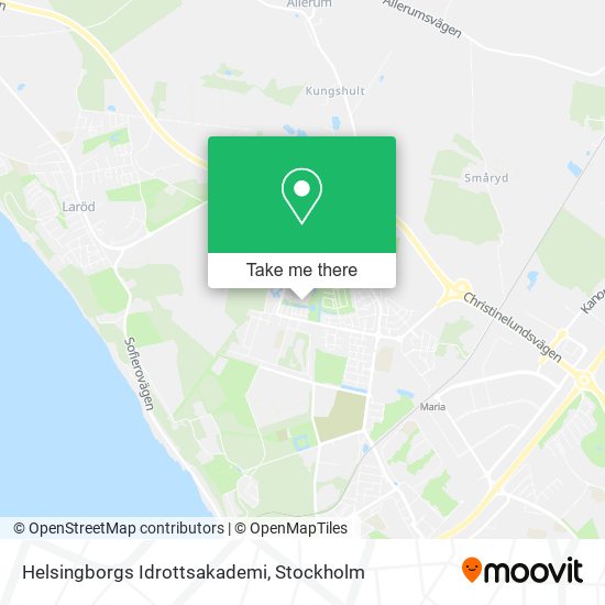 Helsingborgs Idrottsakademi map