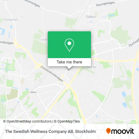 The Swedish Wellness Company AB map