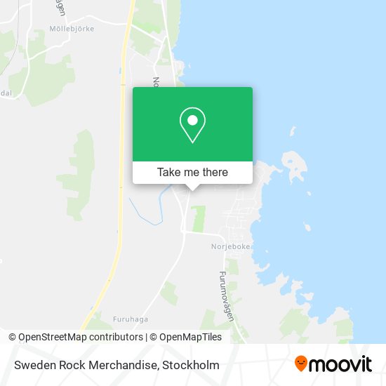 Sweden Rock Merchandise map