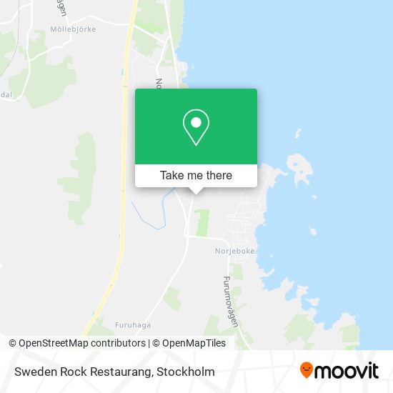 Sweden Rock Restaurang map